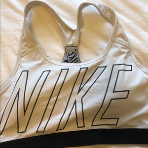 Nike padded high impact sports bra